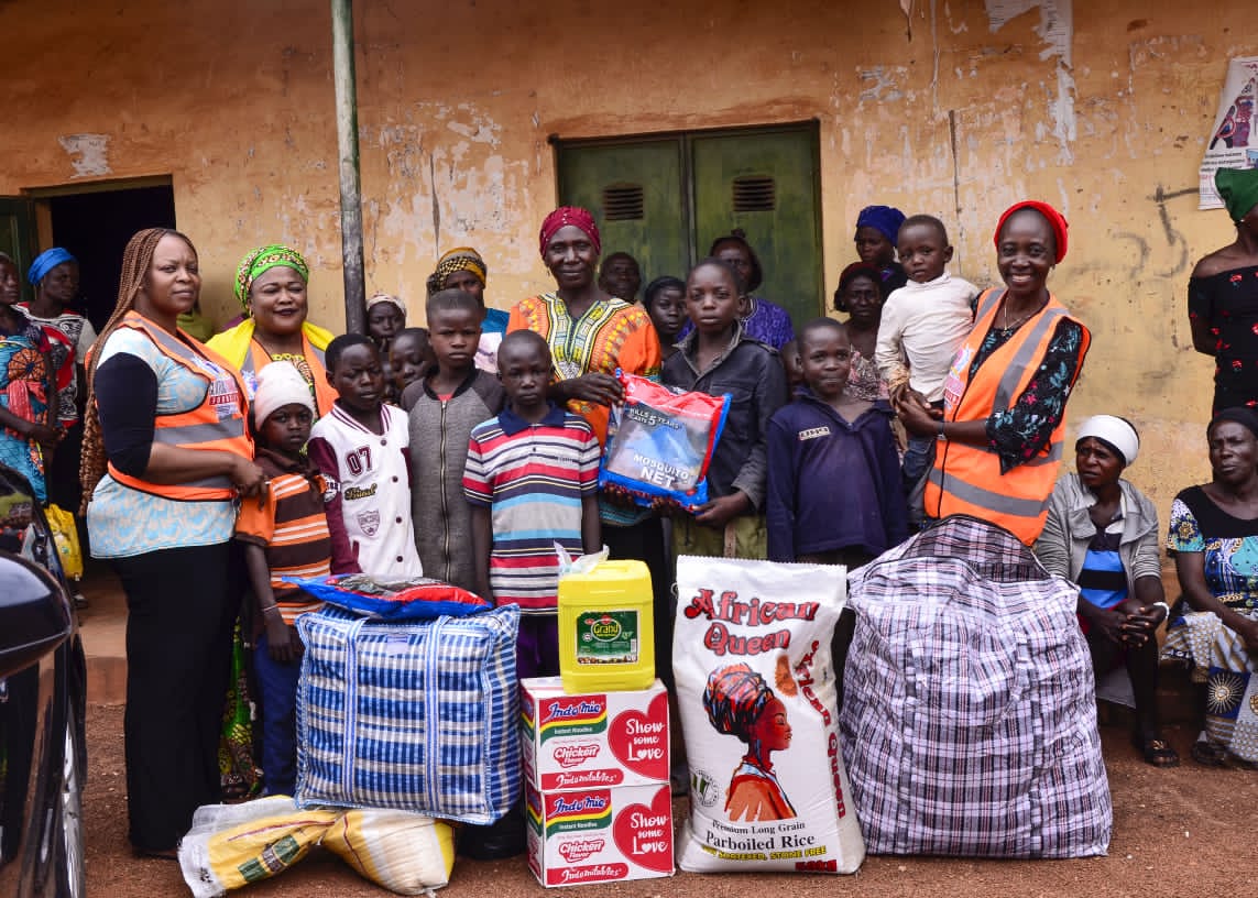 Outreach Donations to the less privilege women and children