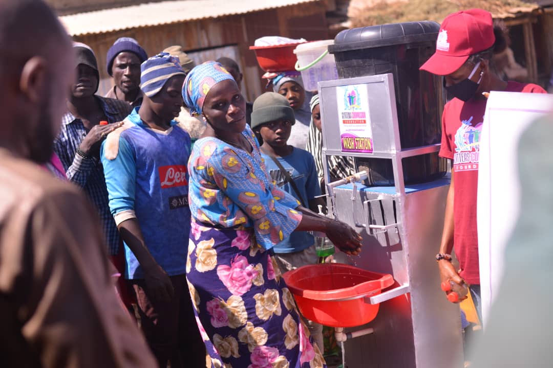 Donating Hand Sanitizers During the COVID 19