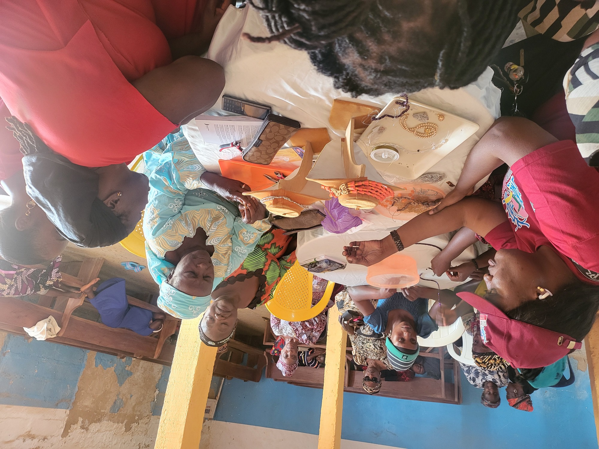 Beads making and distribution of starter packs for widows from crisis affected in Bokkos, Mangu and Riyom