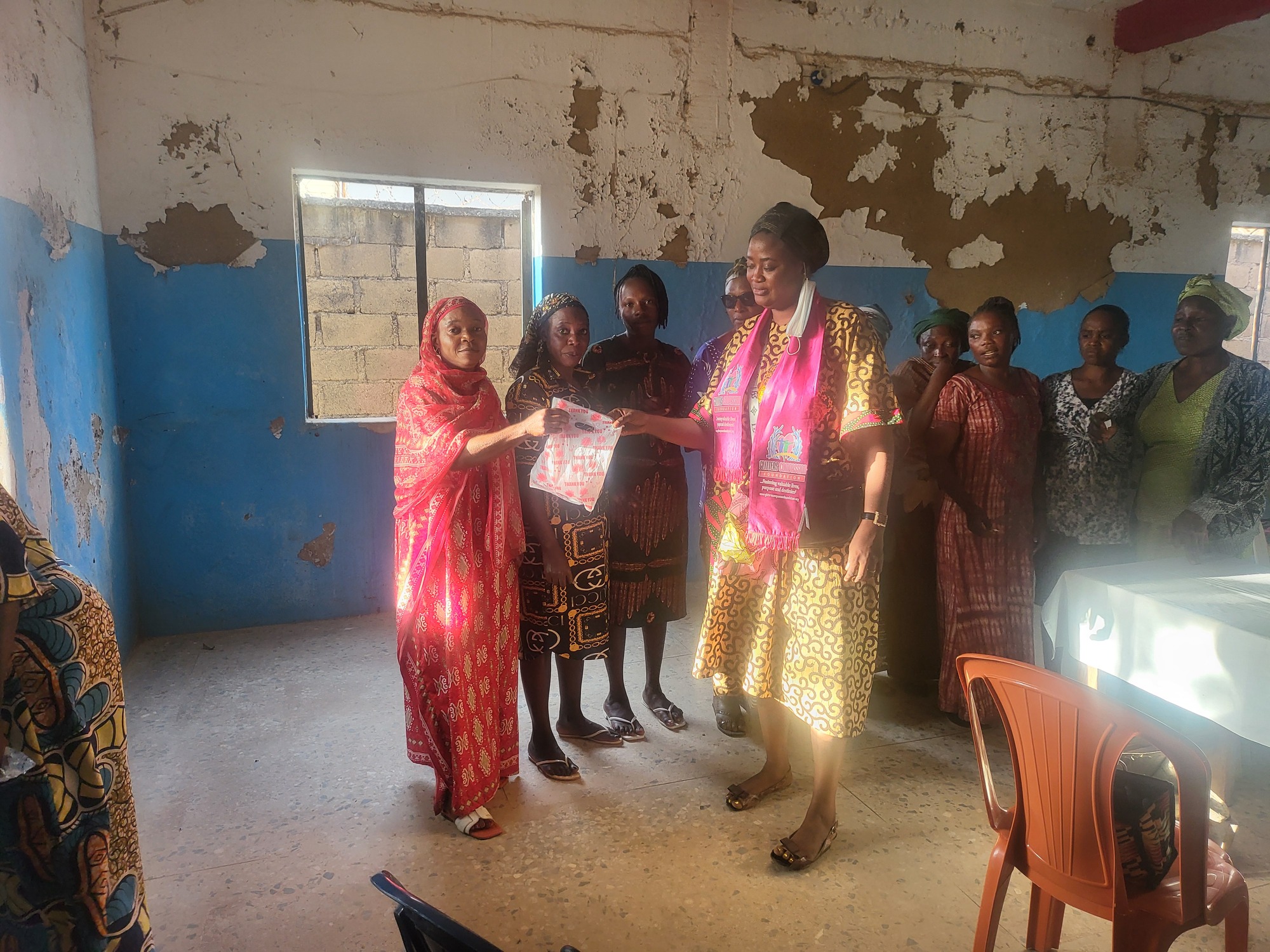 Beads making and distribution of starter packs for widows from crisis affected in Bokkos, Mangu and Riyom